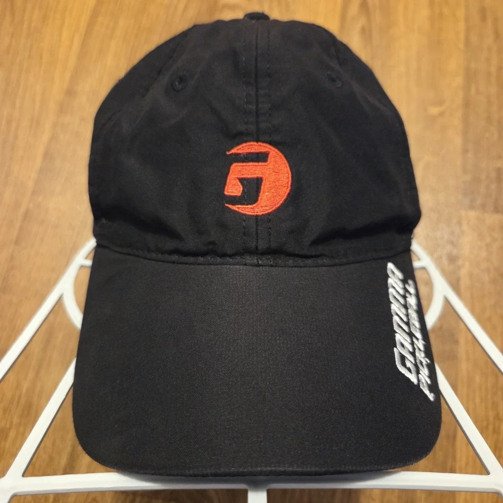 Gamma Pickleball Hat Cap Adult‎ Black Never Stop Playing Performance Stretch